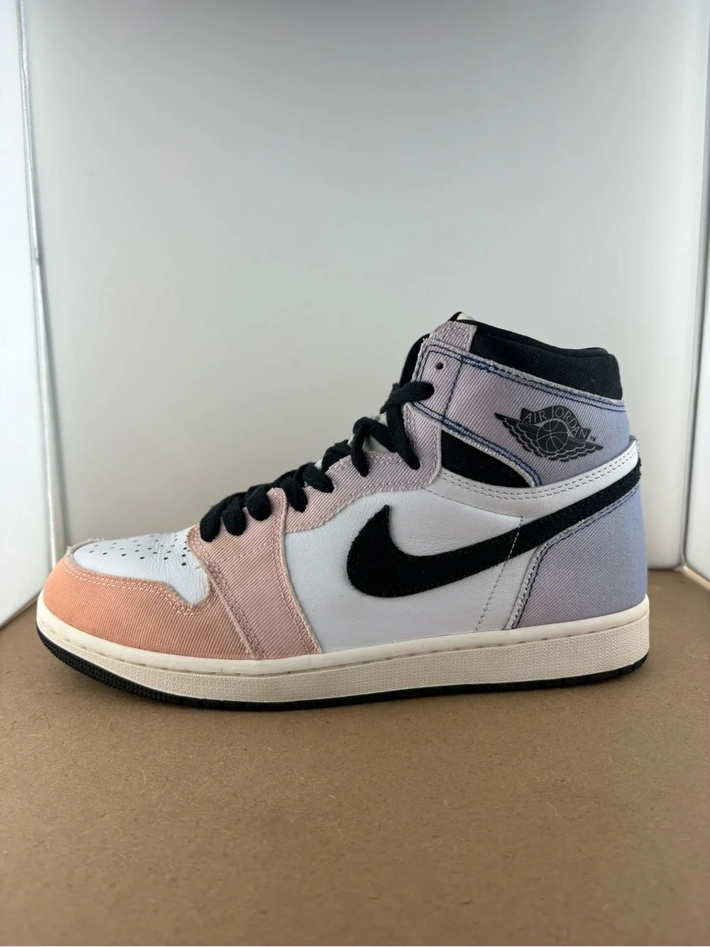 Nike Air Jordan 1 Retro Hi OG Craft DX0054-805 Skyline 2023 Denim size 9.5 (A6)